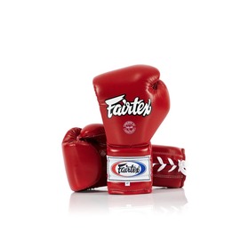 Fairtex Lace-up Boxing Gloves / BGL7 / Red