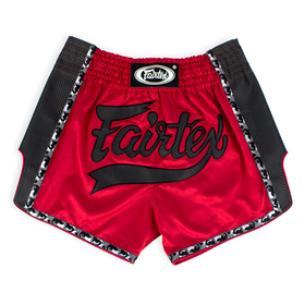 Fairtex Muay Thai Shorts / BS1703 / Red Black