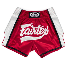 Fairtex Muay Thai Shorts / BS1704 / Red White