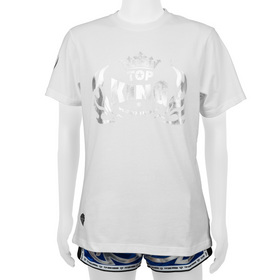Top King Tshirt / Logo / White