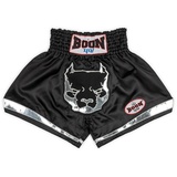 Boon Sport MT32 Black Pitbull Muay Thai Shorts Boon Sport MT32 Black Pitbull Muay Thai Shorts