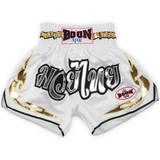 Boon Sport MT38 White & Gold Muay Thai Shorts Boon Sport MT38 White & Gold Muay Thai Shorts