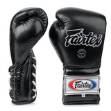Fairtex BGL7 Black Mexican Lace-up Gloves Fairtex BGL7 Black Mexican Lace-up Gloves