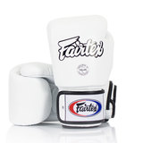 Fairtex BGV1 White Leather Muay Thai Gloves Fairtex BGV1 White Leather Muay Thai Gloves
