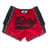 Fairtex BS1703 Red & Black Muay Thai Shorts Fairtex BS1703 Red & Black Muay Thai Shorts
