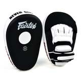 Fairtex FMV13 Black-White Muay Thai Hybrid Focus Mitts Fairtex FMV13 Black-White Muay Thai Hybrid Focus Mitts