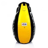 Fairtex HB15 Black & Yellow Teardrop Punching Bag Fairtex HB15 Black & Yellow Teardrop Punching Bag