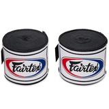 Fairtex HW2 4.5m Black Muay Thai Hand Wraps Fairtex HW2 4.5m Black Muay Thai Hand Wraps