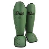 Fairtex SP5 Olive Green Muay Thai Shin Guards Fairtex SP5 Olive Green Muay Thai Shin Guards
