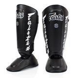 Fairtex SP7 Black Detachable Muay Thai Shin Guards Fairtex SP7 Black Detachable Muay Thai Shin Guards