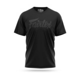 Fairtex TST180 Black Script Cotton Muay Thai T-Shirt Fairtex TST180 Black Script Cotton Muay Thai T-Shirt