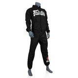 Fairtex VS2 Black & White Vinyl Muay Thai Sweatsuit Fairtex VS2 Black & White Vinyl Muay Thai Sweatsuit