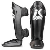 King Pro Black Muay Thai Shin Guards King Pro Black Muay Thai Shin Guards
