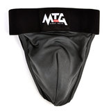 MTG Pro G1 Black Elastic Muay Thai Groin Guard MTG Pro G1 Black Elastic Muay Thai Groin Guard