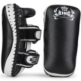 Top KingUltimate Curved Thai Pads White & Red 