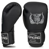 Topking Kids Black Muay Thai Boxing Gloves Topking Kids Black Muay Thai Boxing Gloves