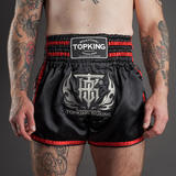 Topking TKTBS-239 Black & Red Muay Thai Shorts Topking TKTBS-239 Black & Red Muay Thai Shorts