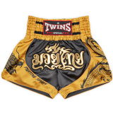 Twins TBS-DR3 Black & Gold Dragon Muay Thai Shorts Twins TBS-DR3 Black & Gold Dragon Muay Thai Shorts