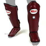 Twins SGL10 Maroon Muay Thai Shin Guards Twins SGL10 Maroon Muay Thai Shin Guards