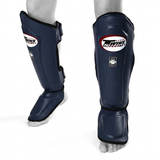 Twins SGL10 Dark Blue Muay Thai Shin Guards Twins SGL10 Dark Blue Muay Thai Shin Guards