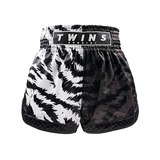 Twins Black & White Jungle Muay Thai Shorts Twins Black & White Jungle Muay Thai Shorts