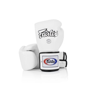 Fairtex BGV5 White Super Sparring Muay Thai Gloves