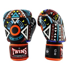 Twins FBGVL3-57 Aztec Orange Muay Thai Gloves