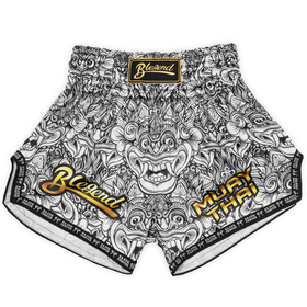 Blegend Grey Devil Muay Thai Shorts