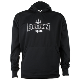 Boon Sport Hoody White Logo / Black