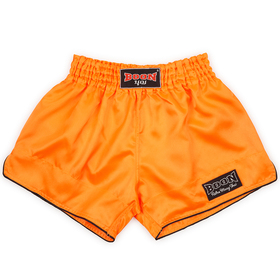 Boon Sport Muay Thai Shorts / Retro / Orange