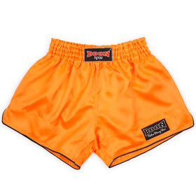 Boon Sport Orange Retro Muay Thai Shorts