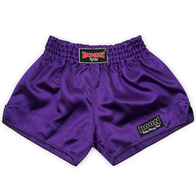 Boon Sport Muay Thai Shorts / Retro / Purple