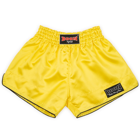 Boon Sport Yellow Retro Muay Thai Shorts
