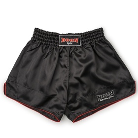  Boon Sport Muay Thai Shorts / Retro / Black