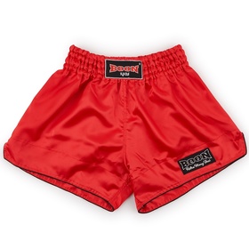  Boon Sport Muay Thai Shorts / Retro / Red