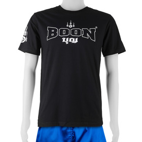 Boon Sport Black Logo Muay Thai T-shirt