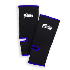 Fairtex AS1 Black & Blue Muay Thai Ankle Supports