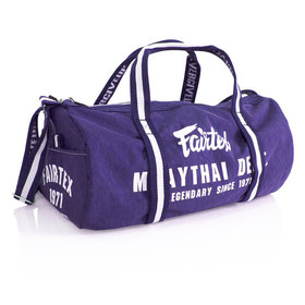 Fairtex Retro Style Barrel Bag Purple