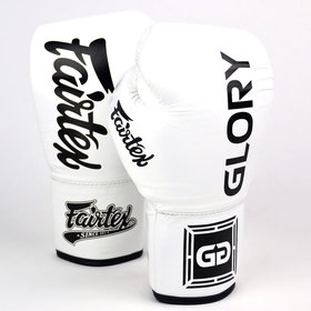 Fairtex Lace-up Boxing Gloves / BGLG1 / X Glory White