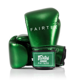 Fairtex Boxing Gloves / Metallic / Green