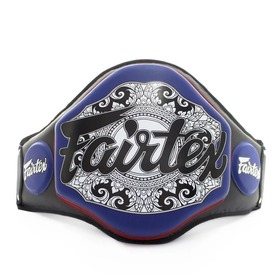 Fairtex BPV3 Black, Red & Blue Muay Thai Belly Pad