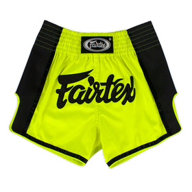 Fairtex Muay Thai Shorts / Slim Cut / Green