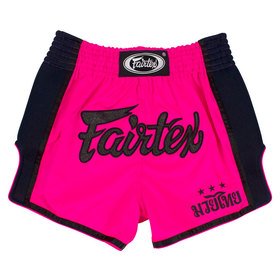 Fairtex Muay Thai Shorts / Slim Cut / Pink