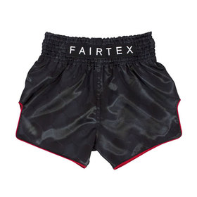 Fairtex Muay Thai Shorts / Slim Cut / Black Stealth