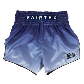 Fairtex Muay Thai Shorts / Slim Cut / Blue Fade
