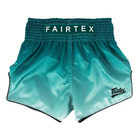 Fairtex Muay Thai Shorts / Slim Cut / Green Fade