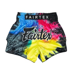 Fairtex BS1938 Acid Jazz Black Muay Thai Shorts