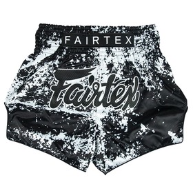 Fairtex BS1949 Grunge Black Muay Thai Shorts