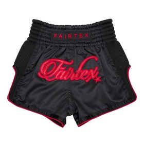 Fairtex Kids Muay Thai Shorts / BSK2104 Black Red