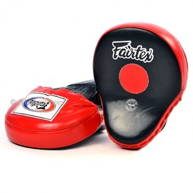 Fairtex Focus Mitts / Ultimate Contoured / Black Red